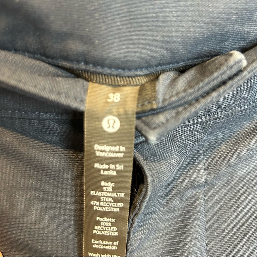 Lululemon 2024 ABC Classic-Fit 5 Pocket Pants Warpstreme True Navy - Picture 10 of 12